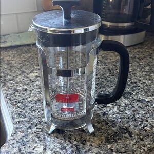 Bodum Chrome and Black French Coffee Press